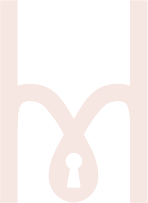 Orange low opacity Housemates Properties logo image